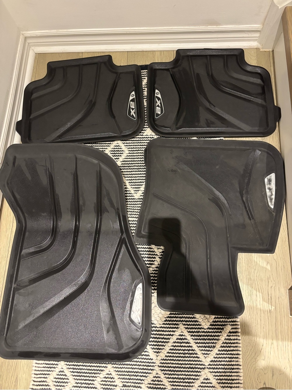 BMW X2 ALL WEATHER MATS SET OF 4 2018-2024